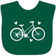 thumbnail image 3 of Inktastic Bicycle Cycling Bike Lover Girls Baby Bib, 3 of 4