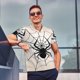 thumbnail image 4 of Fotbe Spiders On The Web 1 Camiseta Polo de Golf para Hombre con Estampado – Camisa Deportiva Transpirable con Cuello Abotonado-Medium, 4 of 6