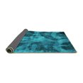 thumbnail image 2 of Ahgly Company Indoor Square Persian Turquoise Blue Bohemian Area Rugs, 8' Square, 2 of 4