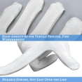 thumbnail image 5 of TELOLY Cotton Gloves, 30 Pcs White Washable Stretchable Gloves for Dry Hands, Moisturizing, Eczema, Men & Women Lotion Gloves Overnight for Women, 5 of 7