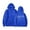 Blue, variant on TFEOQRY Hooded Sweatshirts for Women Fashionable Simple Printed Pullover Long Sleeve Hooded Tops Sweatshirt Blue