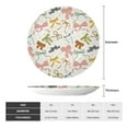 thumbnail image 2 of Kdxio Colorful Bow Knots1 Bone China Decorative Plate Ceramic Decorative Plate for Home Office Wall Stand Decorative Plates for Home Bedroom-10in, 2 of 6