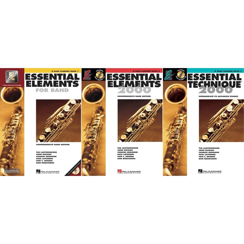 Essential Elements for Band Bb Bass Books 13, 3 Book Set