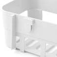 thumbnail image 5 of Estante de almacenamiento de baño de una sola capa montado en la pared, decoración del hogar (beige), 5 of 5