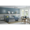 thumbnail image 5 of Progress Lighting Alexa Collection 3-Light Foyer Pendant, Brushed Nickel, White Linen Glass Shade, 5 of 7