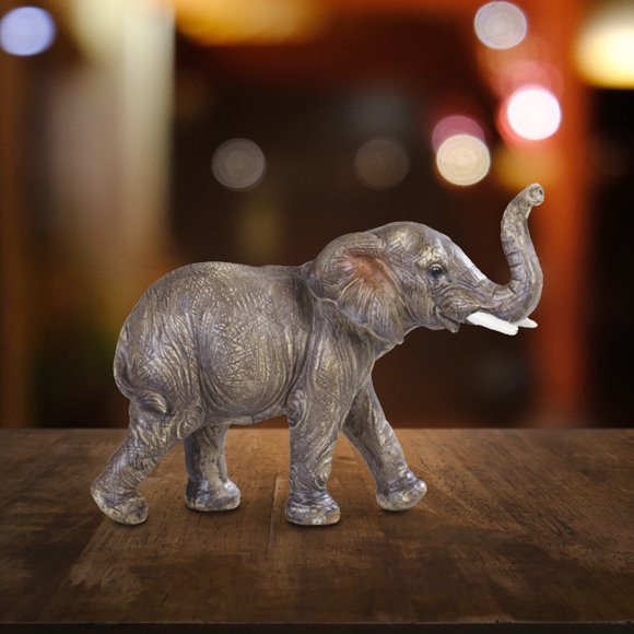 Elephant Figurines Trunk Up