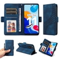 thumbnail image 1 of Funda GANGXUN para Xiaomi Redmi Note 11 4G con diseño acolchado elegante, cuero PU, protección total y ajuste preciso, 1 of 5