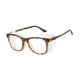 thumbnail image 3 of Gafas de ojos cómodas gafas de moda a prueba de viento para pantallas Viajes navideños Marco marrón, 3 of 10