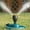 green-A, variant on 360 Degree Rotating Lawn Sprinkler, Automatic Water Sprinkler with Weighted Base for Large Yard, Ki-ds Sprinkler Toy for Outdoor Play and Garden Irrigation