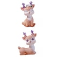 thumbnail image 1 of Resina Mini Figuras De Ciervos Estatuas De Animales En Miniatura Bonsai Resina Mini Figuras De Ciervos Estatuas De Animales En Miniatura Bonsai Garden Sunnimix  none, 1 of 6