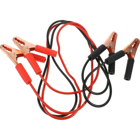 1 Pair Jumper Cable Car Battery Booster Cable Emergency Wire