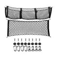 thumbnail image 1 of funtasica Car Cargo Net Trunk Storage Net Car Accessories Practical Convenient Trunk Cargo Net Organizer Cargo Storage Net for Outdoor 90x40cm double layer, 1 of 9