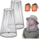 thumbnail image 1 of 2 Pack Mosquito Head Net, Anti-Mosquito Head Net with Carrying Bag, Anti-Insect Mosquito Head Net, Mosquito Head Net for Beekeeper Outdoor Camping, Gr, 1 of 5
