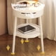 thumbnail image 5 of Mesa auxiliar multifuncional moderna con cajón y estante de almacenamiento, escritorio compacto para dormitorio, oficina, sala de estar, diseño compacto para espacios pequeños Aestivo |, 5 of 7
