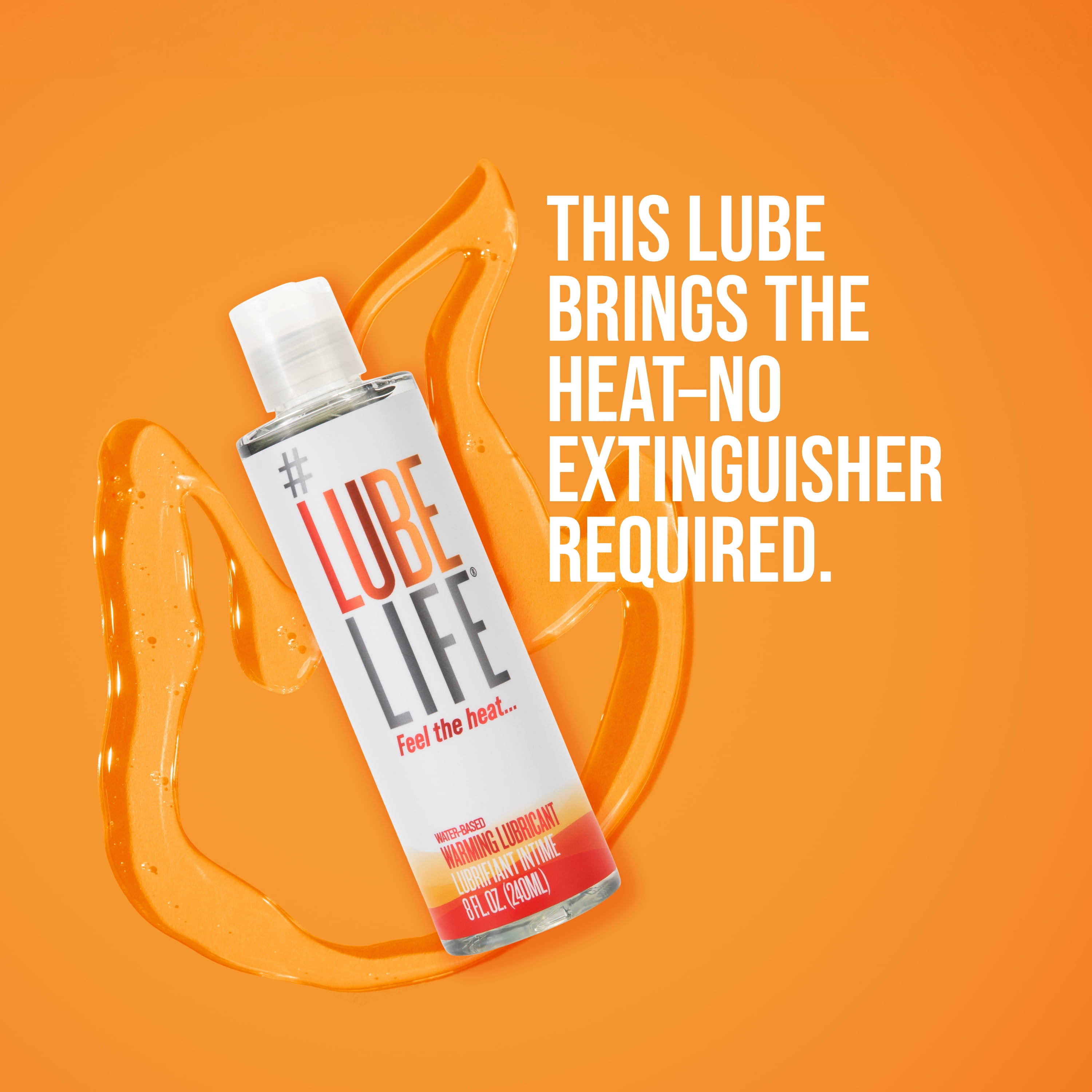 Lube Life Stimulating Water Based Warming Lubricant for Men, Women,  Couples, 8 fl oz - Walmart.com