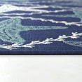 thumbnail image 4 of Balta Endre Nautical Starfish Indoor/Outdoor Area Rug 5'3" x 7' - Dark Blue, 4 of 5