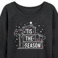 thumbnail image 3 of Barbie - Holidays & Christmas - Tis The Season In The Dreamhouse - Women's Lightweight French Terry Long Sleeve Shirt, 3 of 5