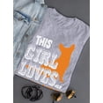 thumbnail image 3 of This Girl Loves Her Welsh Corgi T-Shirt Women -Image by Shutterstock, Female Large, 3 of 4