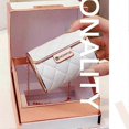 thumbnail image 2 of Lipstick pink bag four pieces (B) $Luxury pet leather bag lipstick set gift box non-stick cup non-fading lip balm gift, 2 of 5