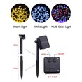 thumbnail image 2 of Luces de cadena solares 50 LED / 8 modos Luces de hadas al aire libre impermeables, 2 of 8