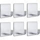thumbnail image 2 of Hooks Self-Adhesive Towel Hooks Without Drilling Wall Hooks Stainless Steel Adhesive Hooks For Kitch, 2 of 5