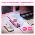 thumbnail image 4 of Regleta protectora contra sobretensiones NTONPOWER con 9 salidas 3 USB 1 USB C, 4 of 5