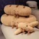 thumbnail image 1 of Almohada de peluche de pan de la vida Real, juguetes de peluche de Baguette francés, accesorios de fiesta de comida, cojín de decoración, regalo de cumpleaños para dormir, 1 of 4