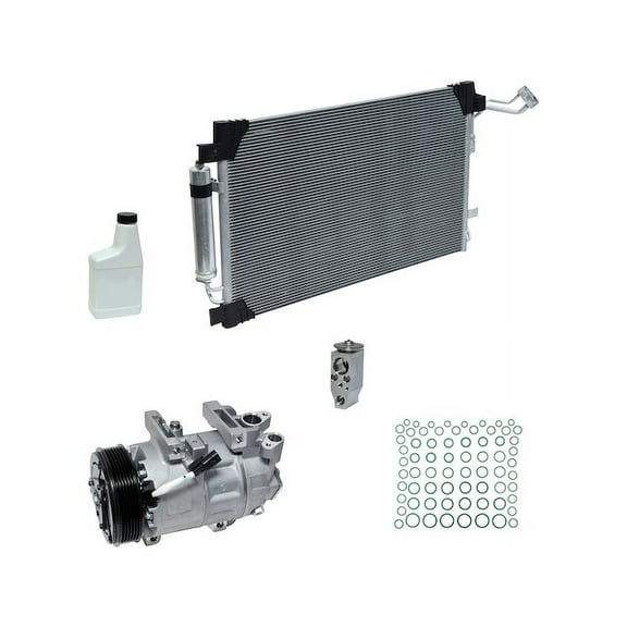 A/C Compressor Kit - Compatible with 2016 - 2018 Nissan Altima 2.5L 4-Cylinder QR25DE 2017