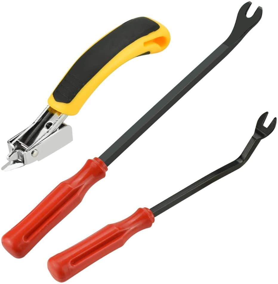 BUZIFU 3 Pcs Upholstery Staple Remover Nail Remover Tool, Nail Staple