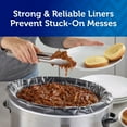 thumbnail image 5 of Reynolds Kitchens Slow Cooker Liners, Regular (Fits 3-8 Quarts), 20 Count, 5 of 8