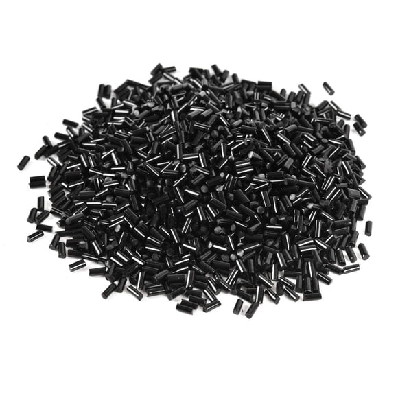 50 g de gránulos de pegamento de queratina de fusión italiana para uñas/extensiones de cabello con punta en I, negro