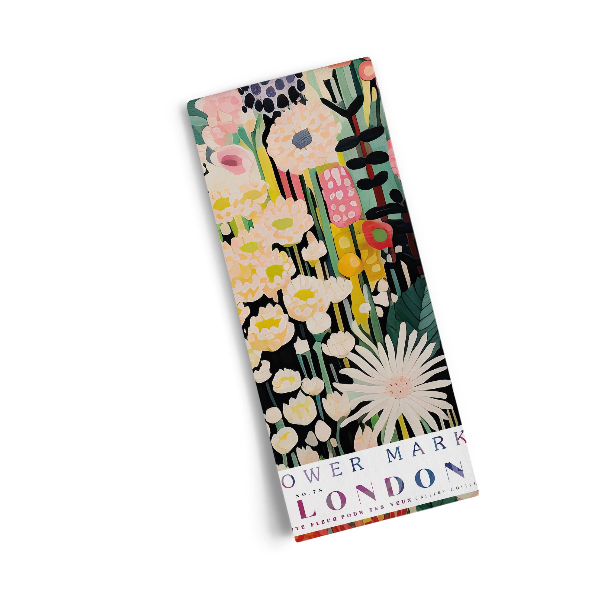 Flower Market Cotton Tea Towel - Thumbnail 3