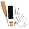thumbnail image 1 of Punzón De Aguja De Costura, Accesorios De Costura Artesanal De Cuero, Punzón De Costura, Suministros De Herramientas De Reparación De Calzado Artesanal De Cuero 1 Juego Sweethay HA020380-00, 1 of 5