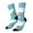 2 Black-2, variant on Bathtub with Soap Bubbles Crew Socks for Men & Women, Breathable Casual Athletic Ankle Socks