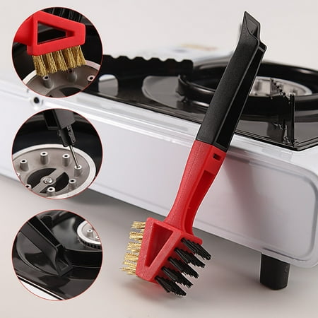 

4-in-1 Household Cleaning Brush Stove Household Cleaning Wire Brush Range Hood Cleaning Brush Christmas Clearance Household Essentials Corner Cleaning Supplies Cleaning Products Cleaning Brush