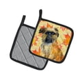 thumbnail image 2 of Caroline's Treasures Brussels Griffon Fall Pair of Pot Holders, 2 of 2