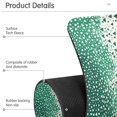 thumbnail image 4 of Yayeee Faucet Mat for Kitchen Sink 14.7" Diatomite Long Splash Guard Pad, Green and White Pattern, 4 of 7