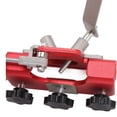 thumbnail image 2 of Mistaha Portable Handheld Chainsaw Sharpener with Three Grinding Heads - Manual Chain Grinder Tool Kit for Sharpening Blades On-the-Go - Red, 2 of 6