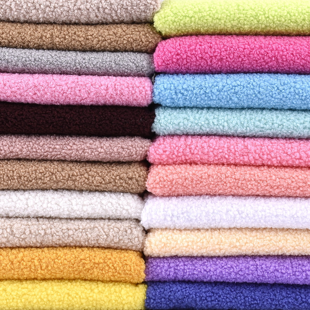 XmhyTop-A Plush Fabric, Faux Fur Fabric, Craft Fabric Sewing Supplies, 1 Yard Soft Polyester Material for DIY Crafts, Clothing Home Decor,F20