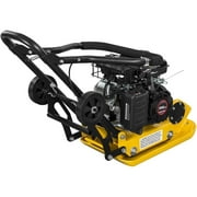 Stark USA 6.5HP Plate Compactor, 196CC Gas Engine, 2500lbs Vibratory Compaction Tamper, 21" x 14" Plate Power Jumping Jack Tamper, Pavement Compactor For Walkways, Asphalts, Paver Landscaping