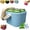 blue, variant on Retro Mini Cooler for 4 Cans, Vintage Mini Fridge Beverage Cooler, Drink Cooler for Beach, Parties & Picnics, Portable Cooler Box for 12 Oz & 16 Oz Tall Cans(blue,12oz)