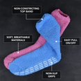 thumbnail image 3 of Hospital Socks Women Men Non Skid Gripper Cozy Socks DEBRA WEITZNER 3 Pairs, 3 of 5