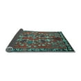 thumbnail image 2 of Ahgly Company Indoor Rectangle Animal Light Blue Traditional Area Rugs, 5' x 7', 2 of 4