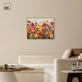 thumbnail image 3 of Impasto Flowers Canvas Floral Art by Art Remedy, Gold Frame, 36" x 30", 3 of 7