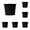 C, variant on 6PCS Nursery Pot Planters for Outdoor Indoor Gardening Flower Pots, Black Pot Liners with Drainage Holes Suitable For Soil Growers Or Hydroponics