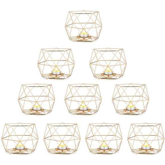 Porte-bougie Chauffe-Plat en Métal, Centre de Table pour Chauffe-Plat et Bougie Pilier, Parfait pour Fête d'Anniversaire, Mariage, Événements, Décoration de la Maison