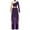 Purple, variant on TSSOE Praise Dance Outfit for Women Asymmetric Hem Dress Overlay+Pants Worship Dancewear White L