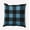 Chambray, variant on 20" x 14" Simply Daisy Buffalo Plaid Polyester Indoor/Outdoor Pillow, Unreal Teal Qty 1