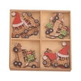 thumbnail image 1 of Wosthever 12 piezas colgante de Navidad estante colgante hogar Bar Hotel decoración vacaciones fiesta Festival ornamento para niños Kits de decoración para fiestas Tipo 4, 1 of 6