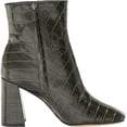 thumbnail image 6 of Sam Edelman Codie Deep Emerald Side Zipper Squared Toe Block Heel Fashion Boots (Deep Emerald, 10), 6 of 6